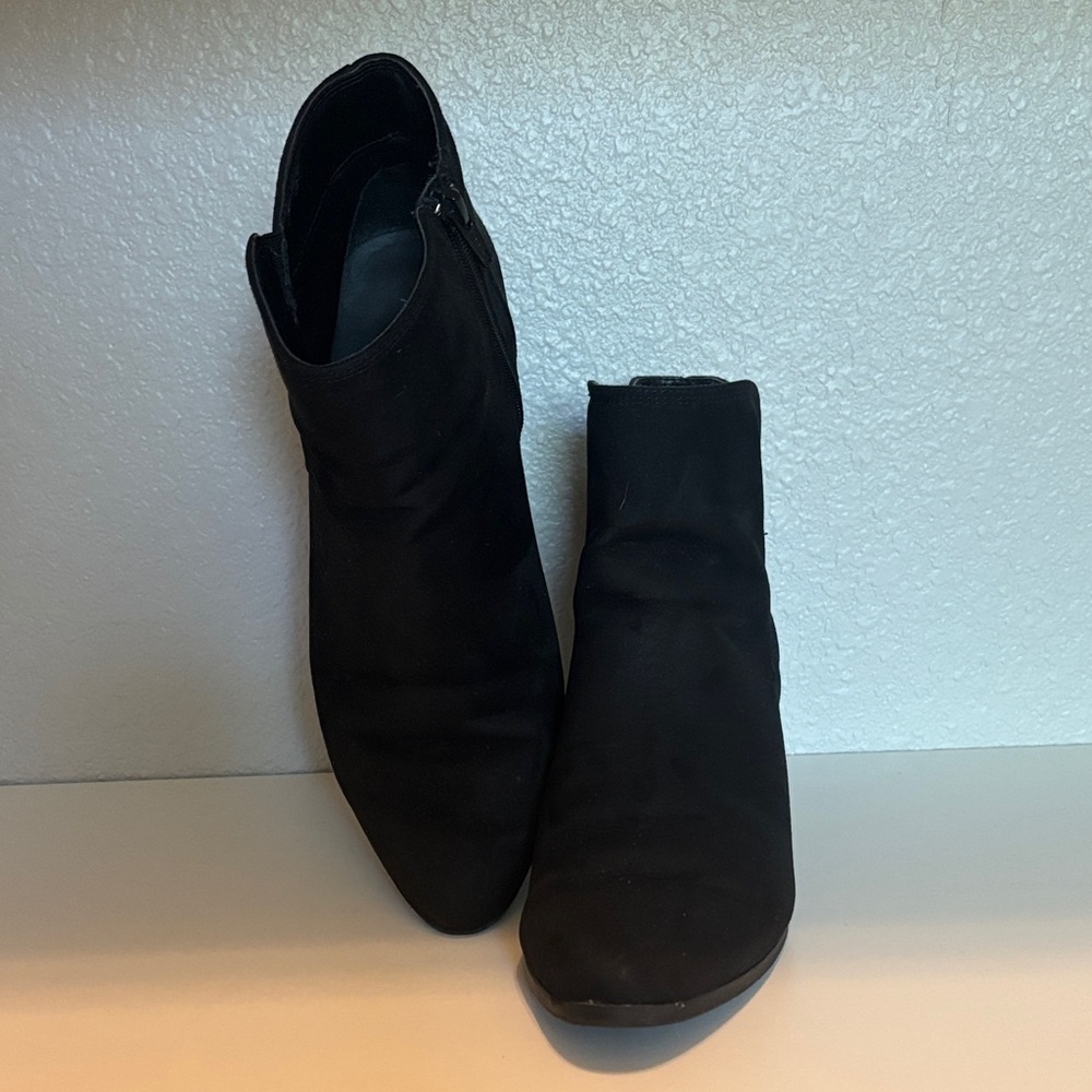 Sleek Black Women's Ankle Booties
